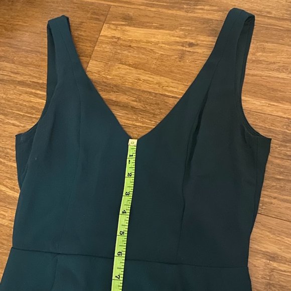 Show Me Your Mumu Emerald Green Chiffon Dress - Picture 9 of 10